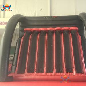 Jeu de tir au basket gonflable géant en PVC rouge et noir pour l'extérieur, pour le plaisir, WINWAYTOYS, 3 ans et plus, unisexe - Product Image 6