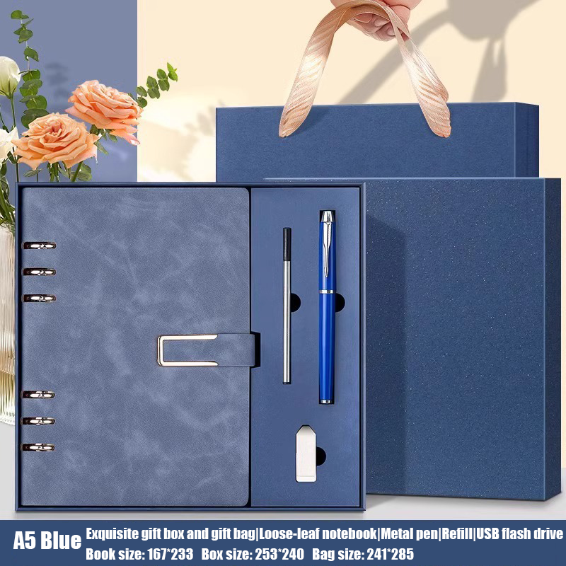 coloré A5-bleu set2