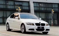 Body Kit E90 LCI M Sport untuk BMW Seri 3, termasuk Grille Bumper Depan M Tech dan Side Skirt Bumper Belakang E90.