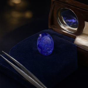Piedras Preciosas Sueltas de Tanzanita Facetadas en Forma Ovalada - Elegancia Enigmática - Product Image 3