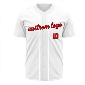 Unisex Baseball Uniforms Original Team Baseball Jersey Custom 100% Polyester Moisture Wicking Anti-Bacterial - Product Image 1
