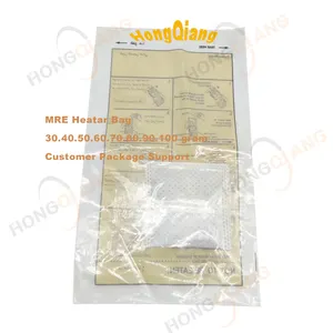 Hongqiang frh flameless ration MRE เครื่องทำความร้อนอาหารฉุกเฉินถุงอุ่นอาหาร