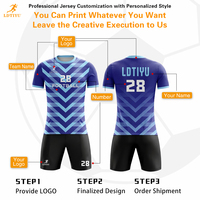 Maillots de football d'été personnalisés en gros pour adultes, ensemble de maillots de sport pour équipes et clubs, uniformes d'entraînement imprimés, kits de football unisexes
