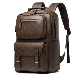 Sac à Dos en Cuir Tendance pour Hommes, Sac à Dos d'Affaires Vintage en Cuir pour Hommes - Product Image 6