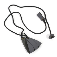 Lanceur de balles en cuir PU pour chiens, lance-balles de chasse haute puissance pliable pour l'entraînement des chiens et les loisirs en plein air