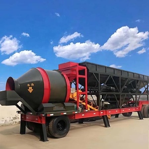 Planta Mezcladora de Concreto Móvil Pequeña 2025 con PLC, Motor de Engranajes y Bomba, Control Totalmente Automático, Eléctrica, en Venta - Product Image 5