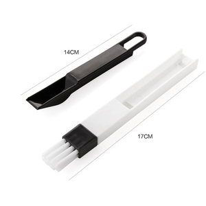 Multifunctional Plastic Window Cleaning <b>Brush</b> Keyboard & Nook Cranny <b>Dust</b> Shovel Window Track Cleaner - Product Image 6