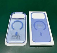 Coque anti-jaunissement pour iPhone 18 Pro/18 Pro Max, transparente, rigide, en PC, magnétique, antichoc, protection arrière pour téléphone portable