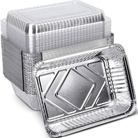 Moule à gâteau décoratif jetable en aluminium épais, vaisselle en aluminium de qualité alimentaire, plateau métallique, récipient