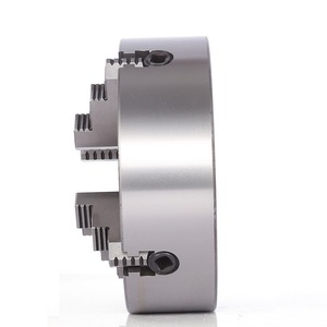 Mandril excéntrico de cuatro mordazas K72-250, 250 mm, mordazas ajustables, mandril para torno, tamaño métrico - Product Image 3