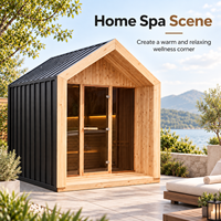 Cabine de sauna sur mesure OEM conçue pour la thérapie par la sudation en intérieur et la relaxation quotidienne pour les membres de la famille