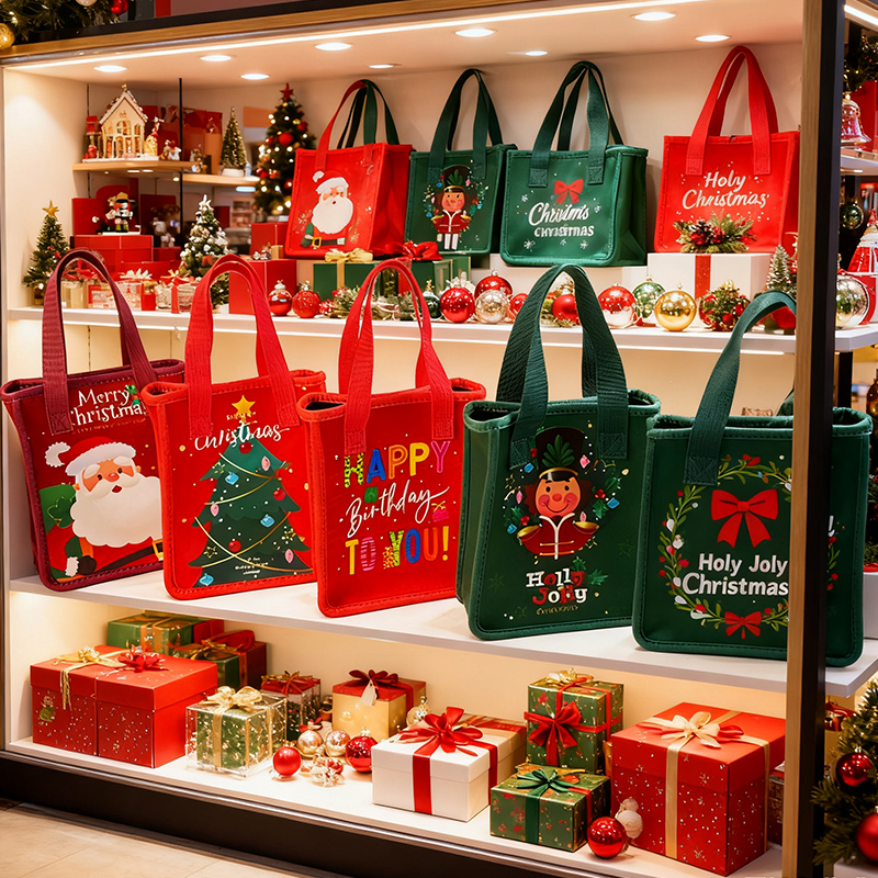 OEM Custom Design Reusable Neoprene Christmas