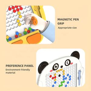 Жоря Ранняя развивающая игрушка доска с бусинами грибами для Ногтей Красочная доска для рисования - Product Image 5