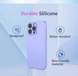 Fundas de Silicona Líquida para Teléfono <span class=keywords><strong>Xiaomi</strong></span> Redmi 15C 14C 13C 12C 11C 5G, Venta al por Mayor, Personalización de Logotipo OEM, Carcasa Trasera Impermeable - Product Image 4