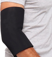 Manchon de refroidissement souple personnalisé en gel, enveloppement pour genou, compresse chaude et froide, manchon de compression pour genou