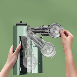 Réchaud à <span class=keywords><strong>cassette</strong></span> extérieur portable réchaud magnétique pliant réchaud de camping en plein air ustensiles de cuisine gaz marmite cafetière - Product Image 5