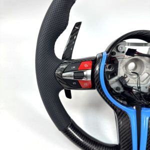 Volant à fond plat <span class=keywords><strong>BMW</strong></span> F30 pour M3 F10 F82 M4 E87 F32 M6 E90 E92 M5 F80 <span class=keywords><strong>Prix</strong></span> de gros - Product Image 4