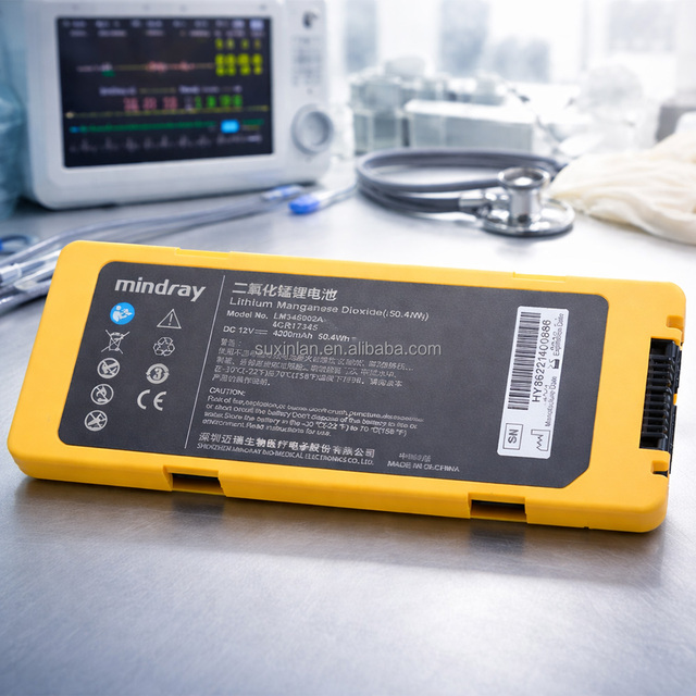 Mindray LM34S002A LiNiMnCoO2 Battery for C1 Monitor AED Defibrillator Portable Medical Emergency Device -5C 50C Operating