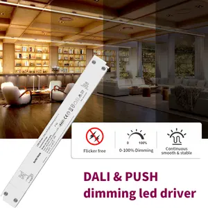 Constant Voltage 12v Led Driver LED Power Supply Manufacturer 30w 36w 60w 100w DALI Dimmable LED Driver