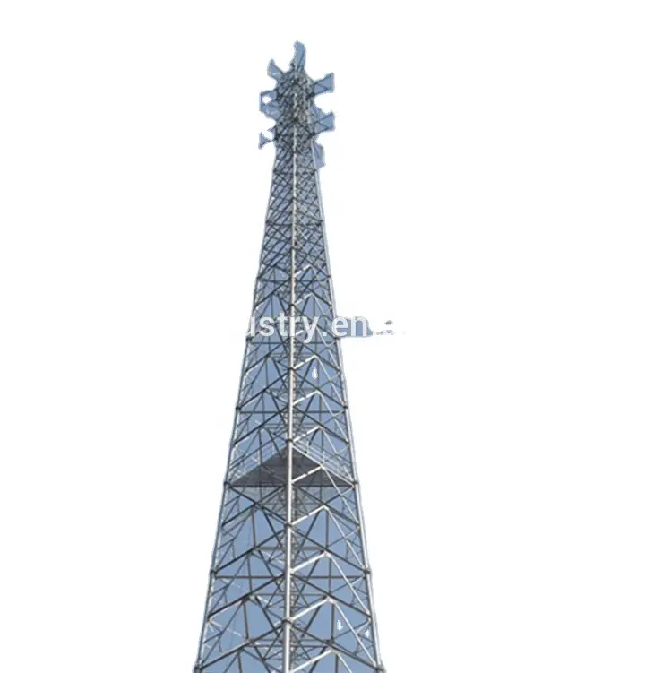 5g lte आधार ट्रांसीवर स्टेशन घटकों बीटीएस पारेषण नेटवर्क उपकरण सेल लोकेटर छत स्टील संचार टॉवर