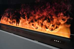 <span class=keywords><strong>Chimenea</strong></span> Eléctrica Decorativa de Lujo con Llama Fría 3D Personalizable, <span class=keywords><strong>Chimenea</strong></span> de Vapor de Agua con Control por Aplicación TUYA - Product Image 4