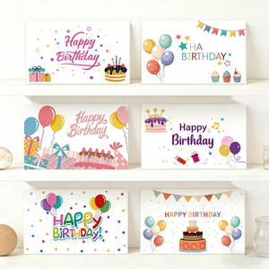 Nouvel arrivage : Kit de cartes d'<span class=keywords><strong>anniversaire</strong></span> DIY pour enfants, style Ins, avec enveloppes, mini-cartes de vœux manuscrites pour fête d'<span class=keywords><strong>anniversaire</strong></span> - Product Image 2