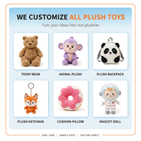 Peluche chat mignon personnalisée, animaux en peluche sur mesure pour enfants, cadeaux de Noël, décoration intérieure, peluches kawaii, mascotte OEM