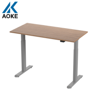 Bureau de travail réglable en hauteur, bureau debout pour ordinateur, table de travail électrique à vérins, pieds de table réglables