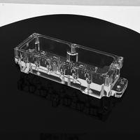 Pièces en plastique acrylique transparent, usinage CNC acrylique personnalisé, service de prototypage rapide