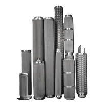 Tabung Filter/jala kawat Titanium, Stainless Steel/penutup tepi kawat jala