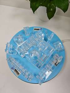 Custom High Quality CNC Machining Polishing High Transparent <b>Mirror</b> Clear PMMA PC <b>Acrylic</b> Polycarbonate Nylon Shaped Parts - Product Image 3