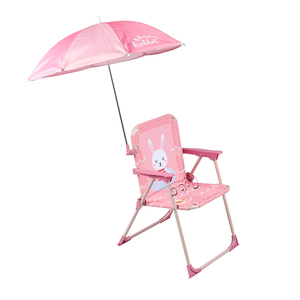 Meubles d'extérieur, belle <span class=keywords><strong>chaise</strong></span> <span class=keywords><strong>de</strong></span> plage <span class=keywords><strong>pliante</strong></span> pour fille, <span class=keywords><strong>chaise</strong></span> <span class=keywords><strong>de</strong></span> plage pour enfants avec parapluie design lapin, 2023 - Product Image 2