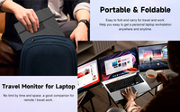 Produits tendance 2025 nouveautés S2 double écran pliant écran LCD Portable ordinateur portable moniteur externe USB-C USB-A Plug-Play
