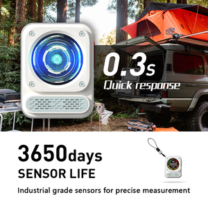 Détecteur de gaz monoxyde de carbone et GPL BOSEAN BH-X01 ABS pour la maison et la cuisine, portée de détection de 10-20 m, alarme domestique, vente en gros usine - Product Image 3