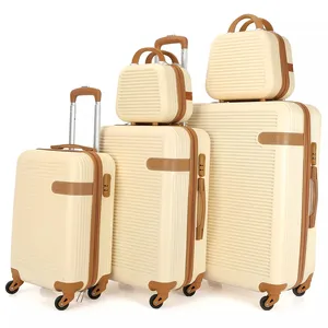 3 шт./комплект, Многофункциональные чемоданы на колесиках из АБС-пластика