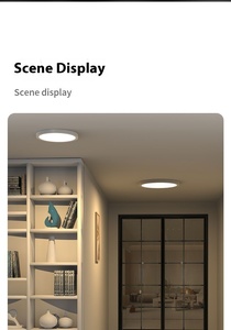 <span class=keywords><strong>Panel</strong></span> de Luz <span class=keywords><strong>LED</strong></span> Retroiluminado con Certificación <span class=keywords><strong>ROHS</strong></span> de Diseño Moderno IP54 para Techo de Sala de Estar Baño y Dormitorio - Product Image 4