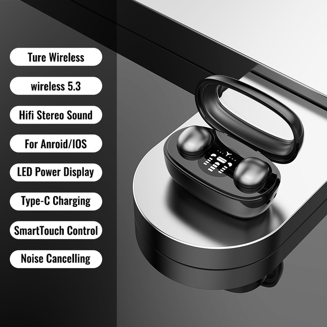 2024 Newest MINI13S Sleep Headset Wireless Mini Ultra-small Lightweight Earbuds BT 5.3 Handfree Stereo Sound In-ear Earphones