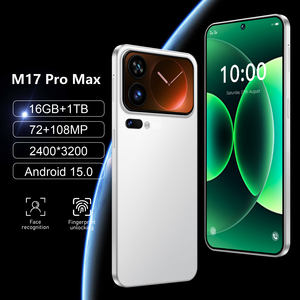 M17 Pro Max 7800mAh 5G Smartphone Android 15 Dual SIM Ponsel Seluler Pasokan Pabrik - Product Image 2
