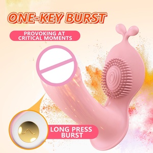 Wear Design Double Head Vibration Jump Egg Remote Control <strong>Rabbit</strong> Love Egg Clitoral Stimulation <strong>Vibrator</strong> Love Egg For Women - Product Image 2