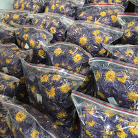 Clqq Vente en gros de thé de fleurs de lotus bleues séchées, thé naturel pour la santé, en vrac, emballé en sachet