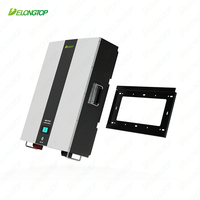 Baterai penyimpanan energi pasang dinding, 100Ah 200Ah Lithium Lion 24V 48V 51.2V 25.6V 5kWh Lifepo4 untuk rumah tangga
