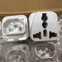 Adaptateur de prise femelle Schuko IEC 320 C14 universel pour voyage, neuf, pour utilisation avec téléphone portable, sortie AC, matériau en cuivre et ABS, modèle WD-320