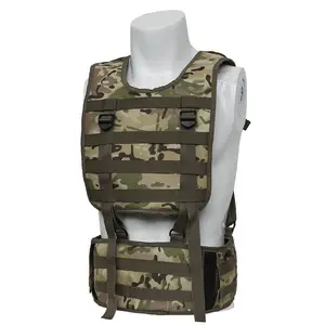 OEM ODM加厚战术背心胸包钻机包可拆卸迷彩定制胸包