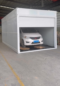 Garages mobiles pliables pratiques standard britanniques, abris de stockage pour voitures, installation rapide, maisons en conteneur - Product Image 4