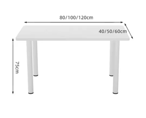 <span class=keywords><strong>Table</strong></span> de bureau ergonomique réglable au design moderne Cadre en fer forgé Convertible Extensible Porte-gobelet Bureau Bureaux d'ordinateur - Product Image 6