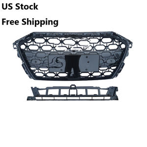 กระจังหน้าสไตล์ RS3กระจังหน้าตะแกรงตาข่ายรังผึ้งสีดำมันวาวสำหรับรถ <span class=keywords><strong>Audi</strong></span> <span class=keywords><strong>A3</strong></span> S3 8Y 2020 2021 <span class=keywords><strong>2022</strong></span> 2023 2024 - Product Image 1