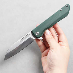 Nhà Máy Bán buôn D2 thép gấp dao với G10 xử lý tùy chỉnh cắm trại ngoài trời Hộ gia đình sử dụng tiện ích dao OEM hỗ trợ - Product Image 5