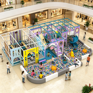 Equipo de Juego Interior Comercial Personalizado para Niños con Tobogán, Piscina de Pelotas y Laberinto de Escalada para Centros de Juego y Cafeterías - Product Image 1