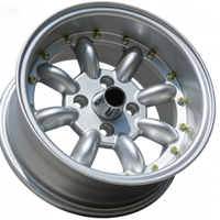 Pièces de rechange pour moyeu de roue en acier modifié de 13 pouces, compatibles avec les voitures de la série B-eidouxing W-uling H-ongguang Mini L-andi K-lewei