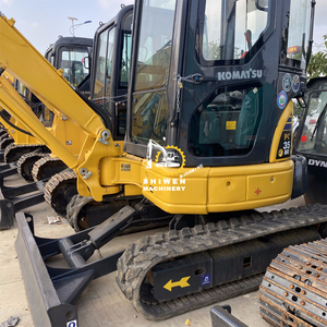 Excavadora Usada Komatsu pc35, Marca Japonesa Komatsu, Motor 3D88E, Mini Excavadora Compacta de 3.5 Toneladas, pc18 pc45 pc78 - Product Image 4